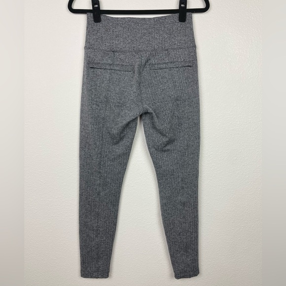 Athleta Women's Small Delancey Herringbone Tight High Rise Zip Pocket Leggings - Picture 6 of 16